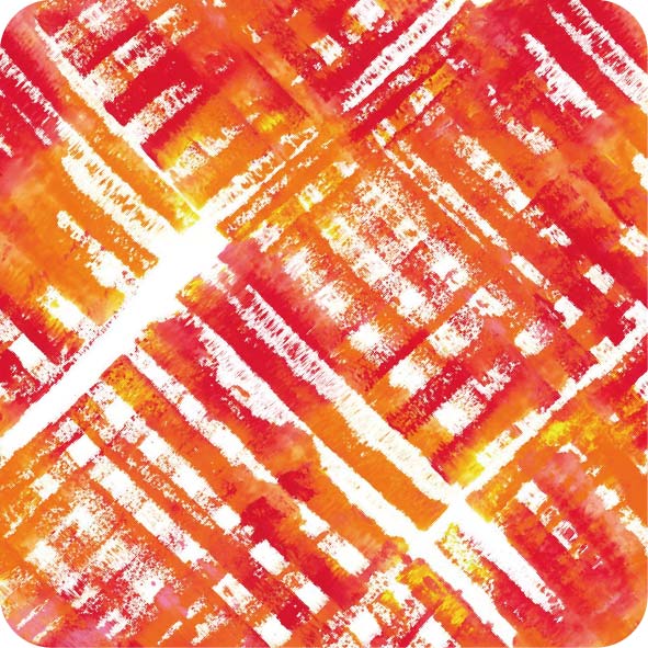 コースター 8022 10×10cm 2枚組 【クロスチーム(SOSKE)】