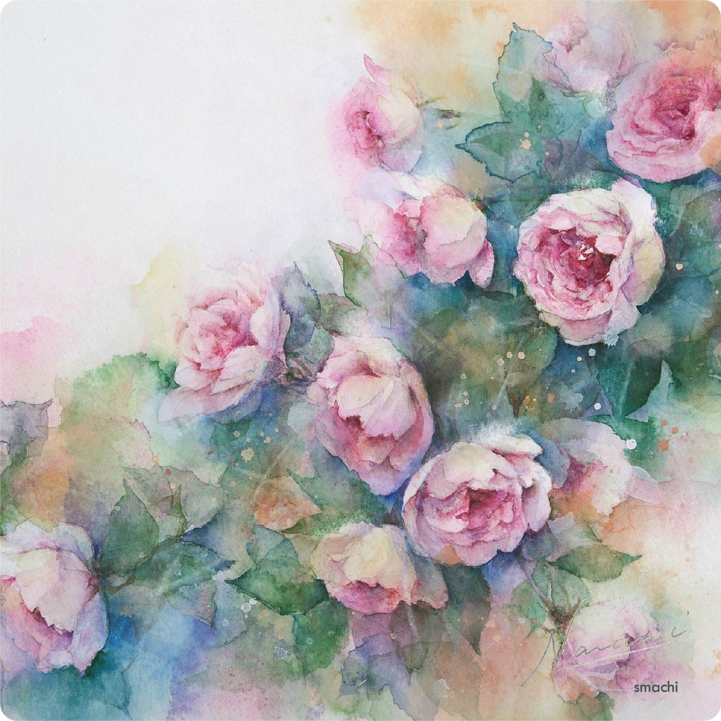 smachi 0189 25×25cm 【水彩】