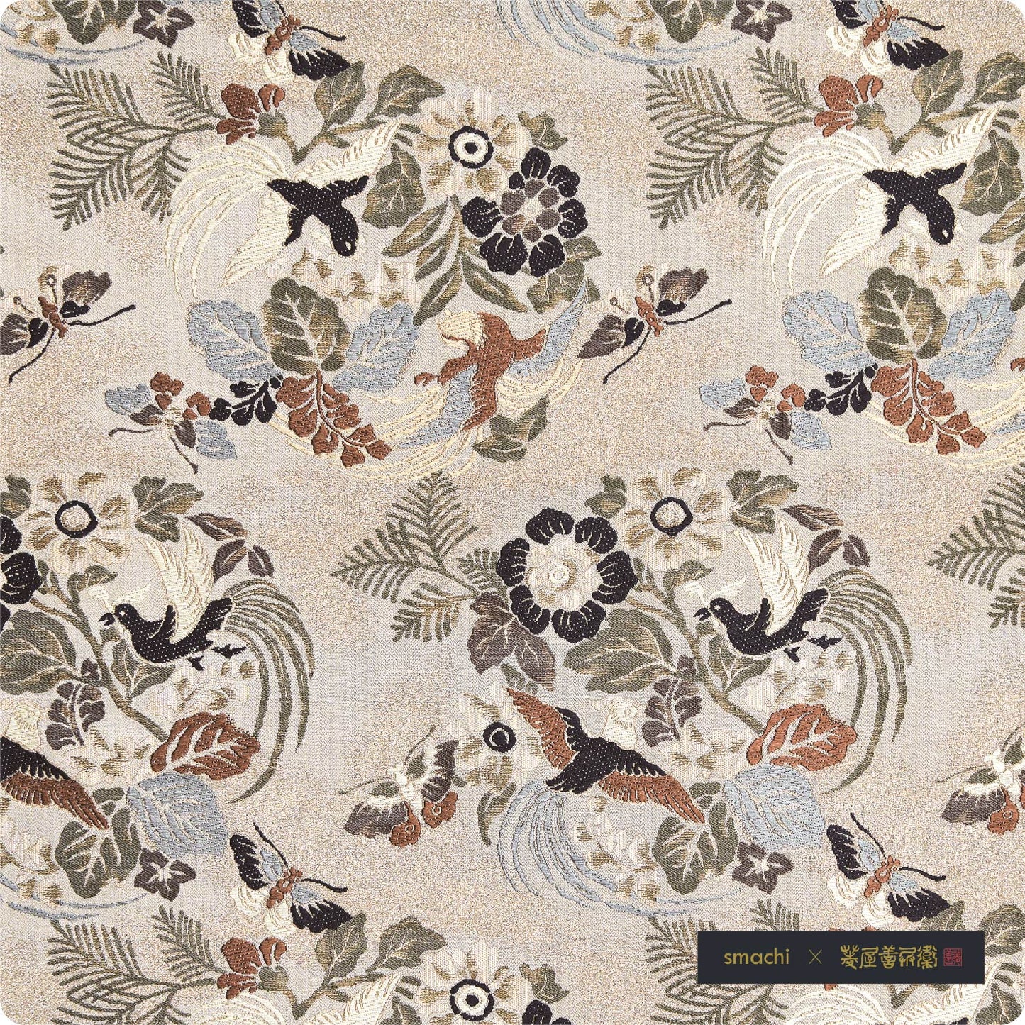 smachi 0192 25×25cm 【菱屋善兵衛(帯柄)】
