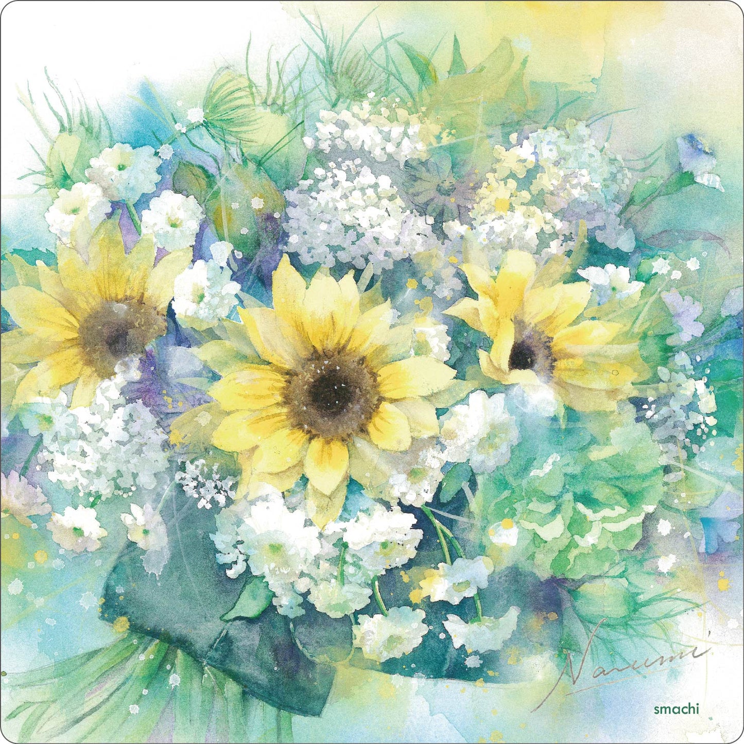smachi 0242 25×25cm 【水彩】