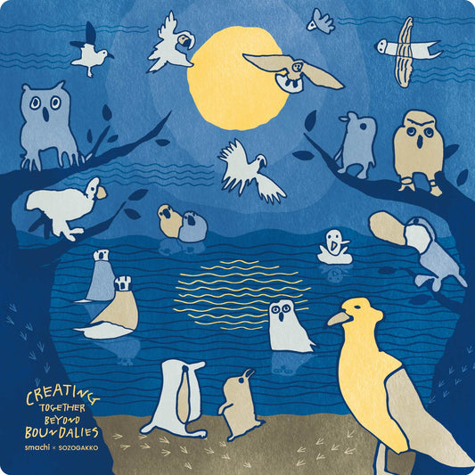 smachi 0299 25×25cm 【想造楽工　トリたち】